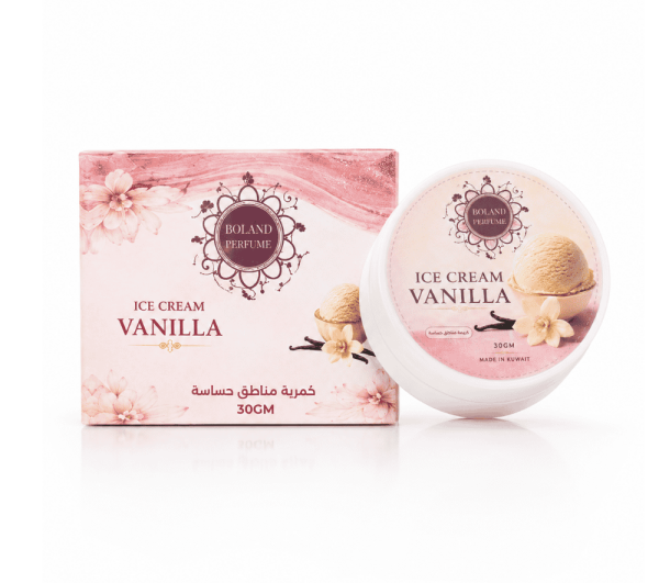 Ice cream vanilla khamrea